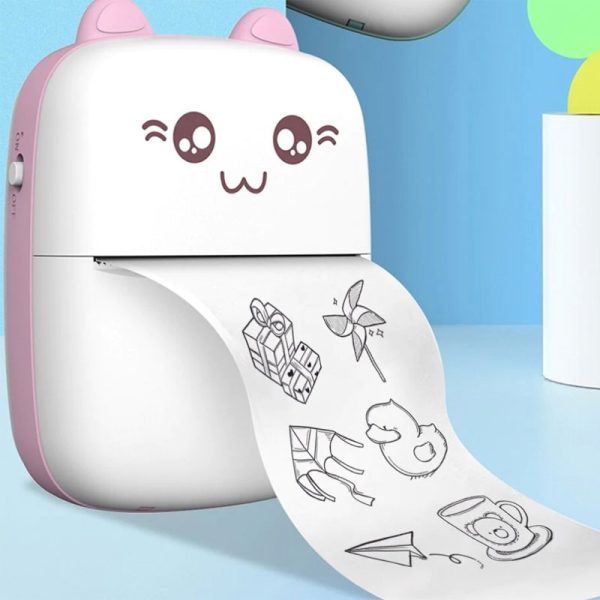 Mini Impresora Térmica Portátil Bluetooth Recargable